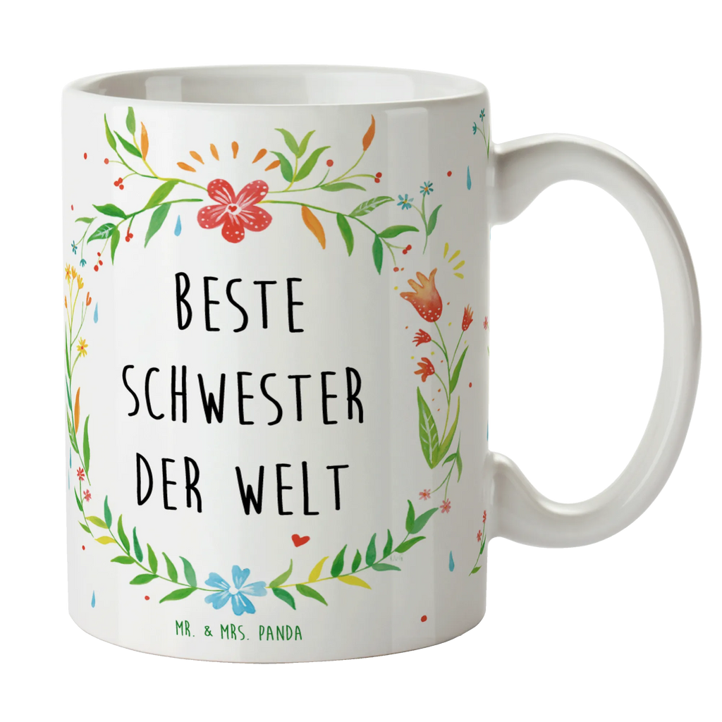 Kubek Schwester Bürotasse, Tasse mit Motiven, Porzellantasse, Tasse mit Zitaten, Tasse, Kaffeetasse, Keramiktasse, Teetasse, Geschenktasse, Geschenk