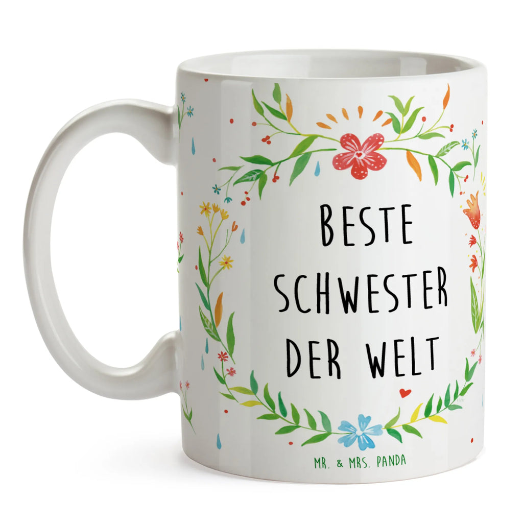 Kubek Schwester Bürotasse, Tasse mit Motiven, Porzellantasse, Tasse mit Zitaten, Tasse, Kaffeetasse, Keramiktasse, Teetasse, Geschenktasse, Geschenk