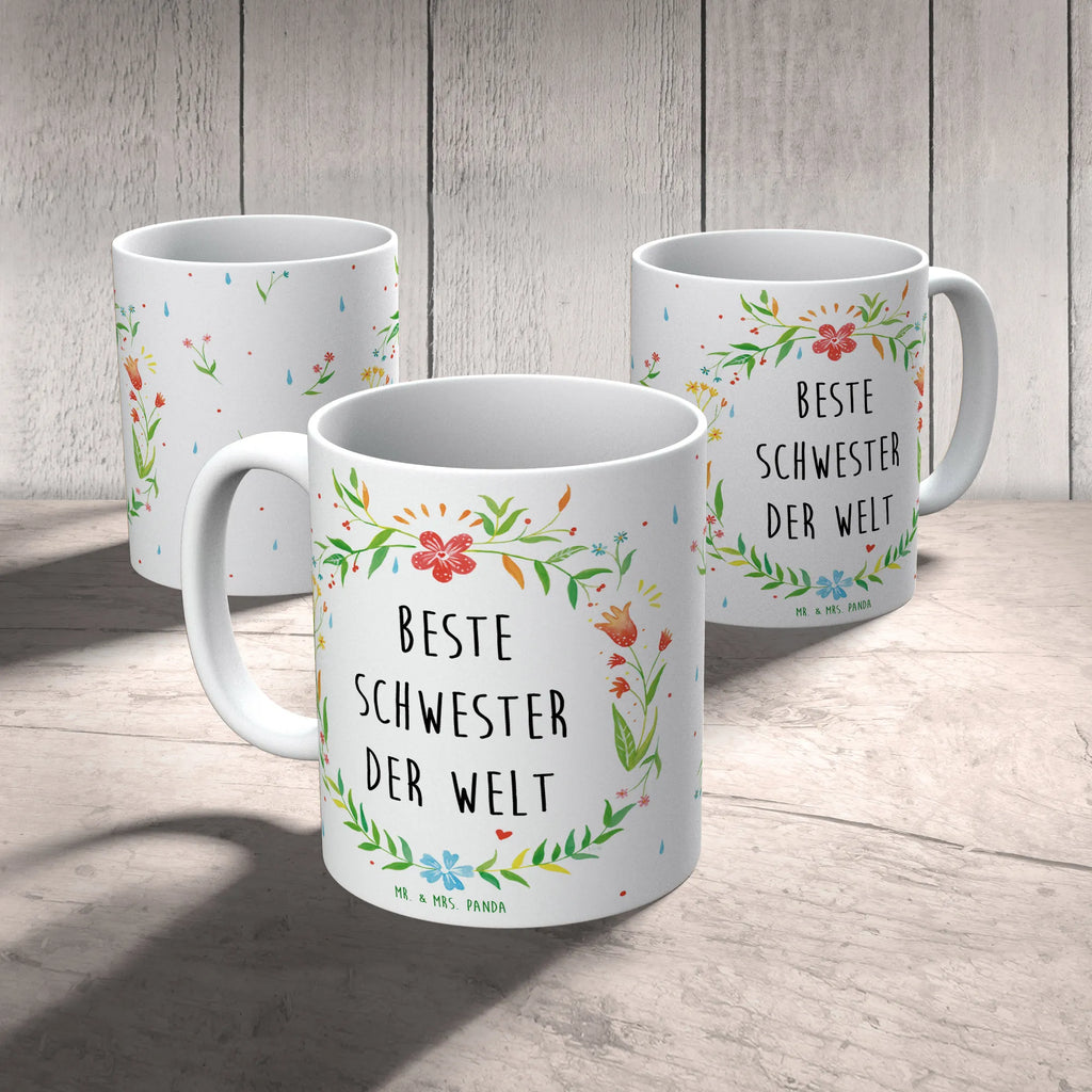 Kubek Schwester Bürotasse, Tasse mit Motiven, Porzellantasse, Tasse mit Zitaten, Tasse, Kaffeetasse, Keramiktasse, Teetasse, Geschenktasse, Geschenk