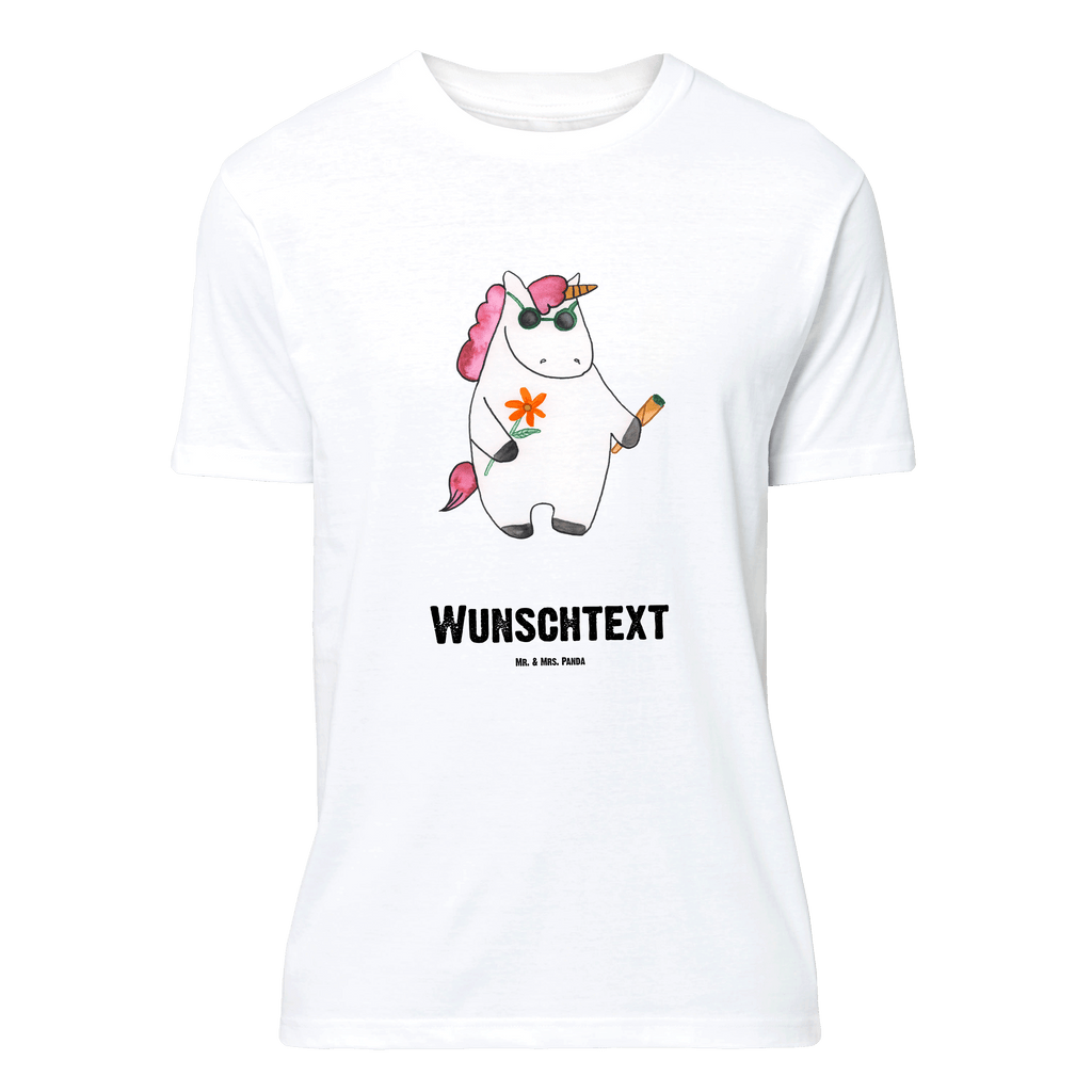 Personalisiertes T-Shirt Einhorn Woodstock T-Shirt Personalisiert, T-Shirt mit Namen, T-Shirt mit Aufruck, Männer, Frauen, Einhorn, Einhörner, Einhorn Deko, Pegasus, Unicorn, Kiffen, Joint, Zigarette, Alkohol, Party, Spaß. lustig, witzig, Woodstock