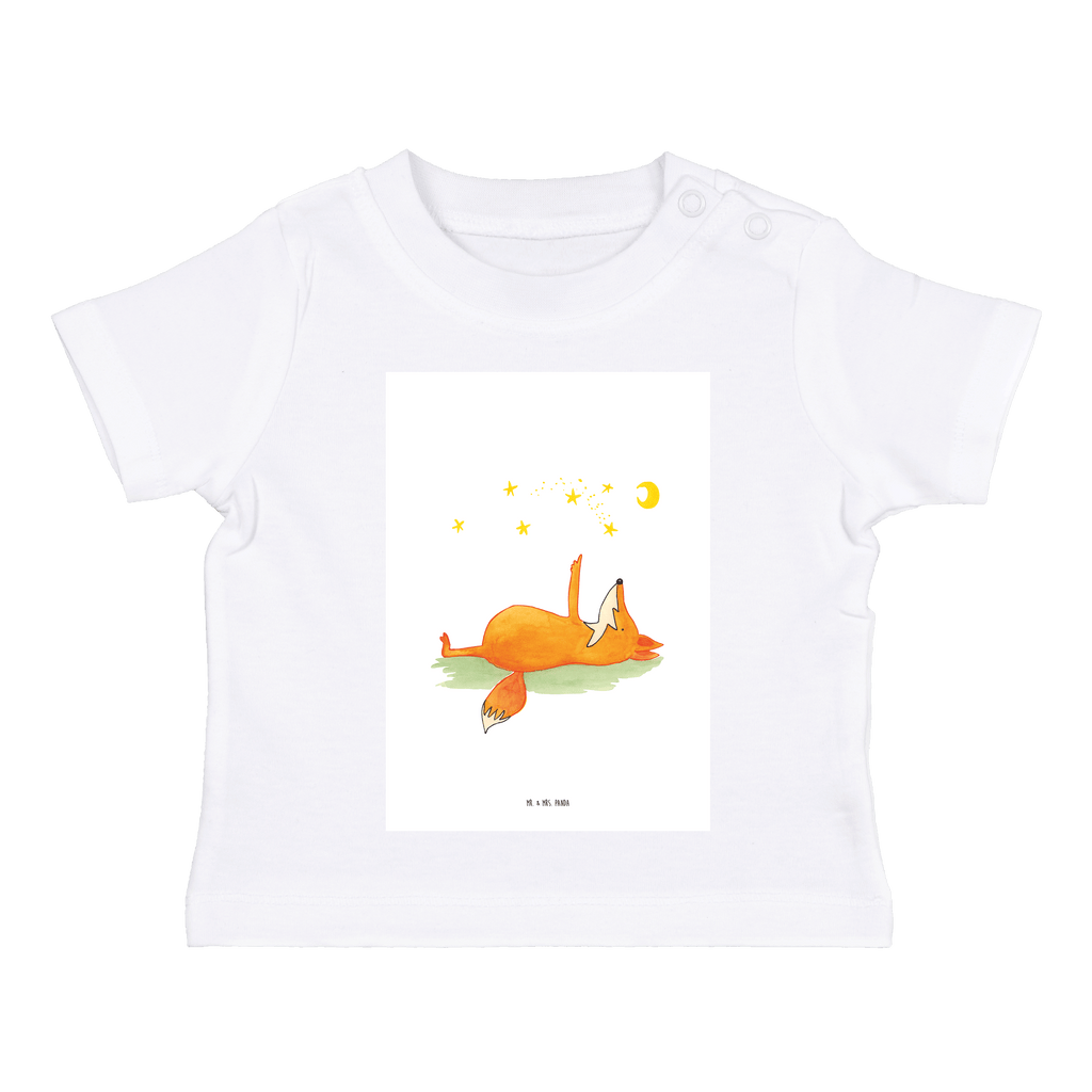 Organic Baby Shirt Fuchs Sterne Baby T-Shirt, Jungen Baby T-Shirt, Mädchen Baby T-Shirt, Shirt, Fuchs, Füchse, tröstende Worte, Spruch positiv, Spruch schön, Romantik, Always Look on the Bright Side of Life