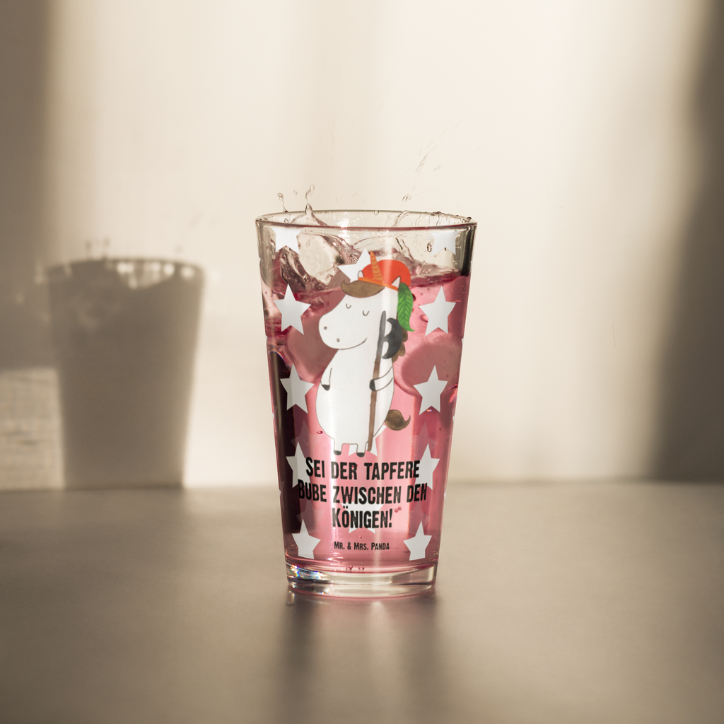 Premium Trinkglas Einhorn Bube Trinkglas, Glas, Pint Glas, Bierglas, Cocktail Glas, Wasserglas, Einhorn, Einhörner, Einhorn Deko, Pegasus, Unicorn, Bube, Mittelalter