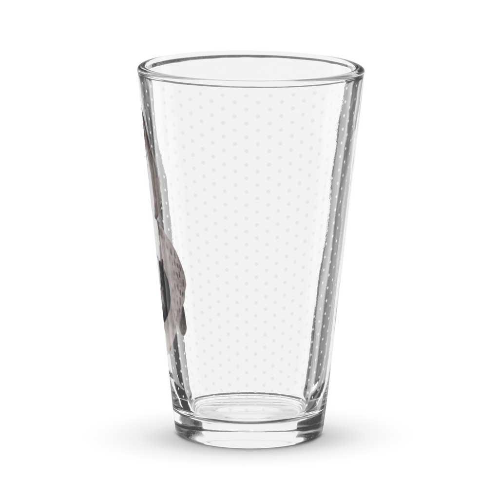 Premium Trinkglas Stinktier Angriff Trinkglas, Glas, Pint Glas, Bierglas, Cocktail Glas, Wasserglas, Stinktier, Skunk, Wildtier, Raubtier, Stinker, Stinki, wütend, Drohung