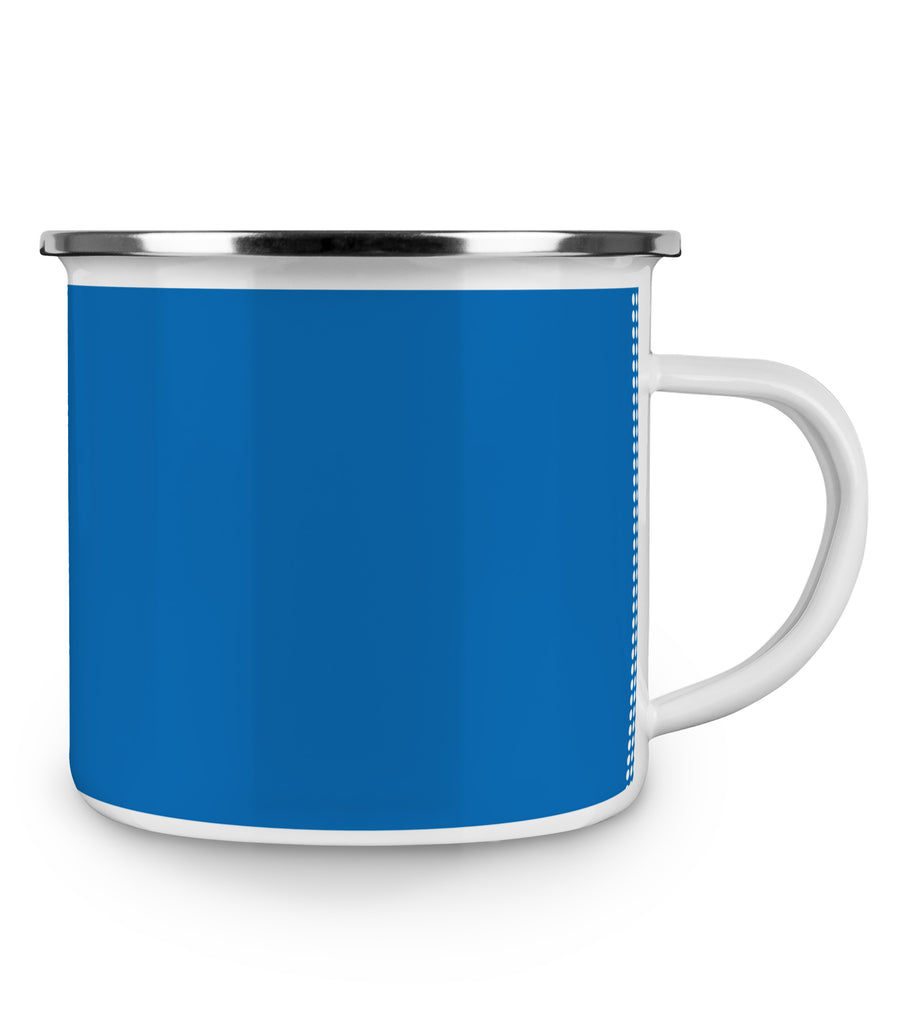 Camping Emaille Tasse Text Campingtasse, Trinkbecher, Metalltasse, Outdoor Tasse, Emaille Trinkbecher, Blechtasse Outdoor, Emaille Campingbecher, Edelstahl Trinkbecher, Metalltasse für Camping, Kaffee Blechtasse, Camping Tasse Metall, Spruch