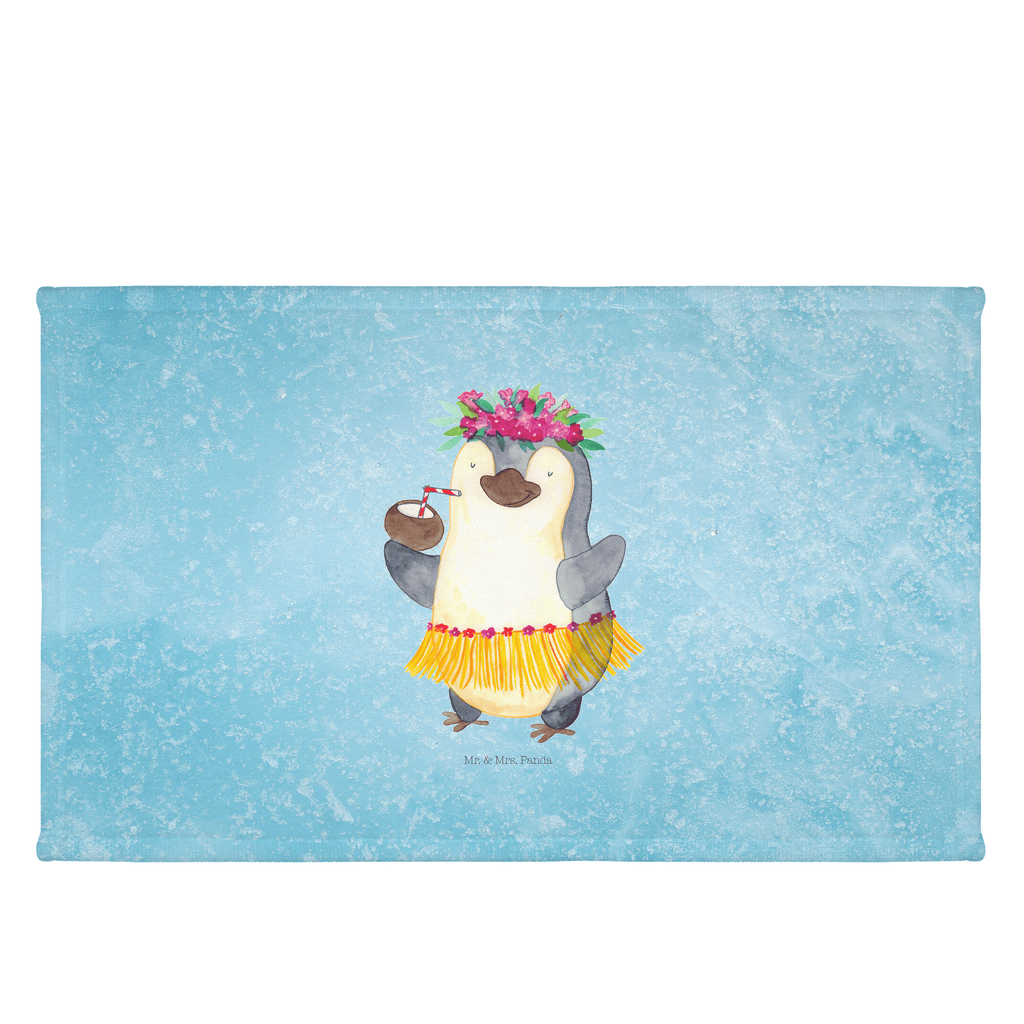 Handtuch Pinguin Kokosnuss Gästetuch, Reisehandtuch, Sport Handtuch, Frottier, Kinder Handtuch, Pinguin, Aloha, Hawaii, Urlaub, Kokosnuss, Pinguine