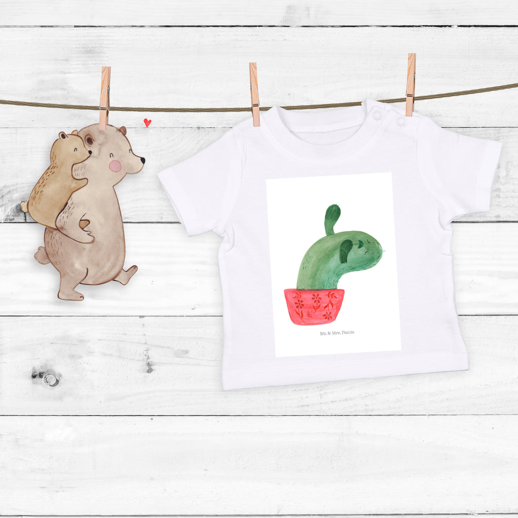 Organic Baby Shirt Kaktus Mama Baby T-Shirt, Jungen Baby T-Shirt, Mädchen Baby T-Shirt, Shirt, Kaktus, Kakteen, Kaktusliebe, Ärger, Büro, Büroalltag, Schule, Motivation, Quote