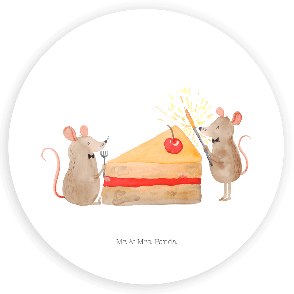 Rund Aufkleber Mäuse Kuchen Sticker, Aufkleber, Etikett, Geburtstag, Geburtstagsgeschenk, Geschenk, Kuchen, Maus, Mäuse, Party, Leben, Glück