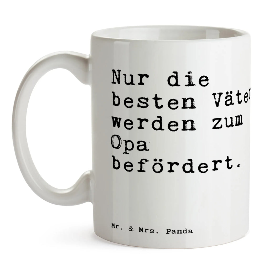 Tasse Nur die besten Väter... Kaffeetasse, Teetasse, Porzellantasse, Geschenktasse, Tasse mit Motiven, Bürotasse, Tasse mit Zitaten, Keramiktasse, Tasse, Spruch, Sprüche, lustige Sprüche, Weisheiten, Zitate, Spruch Geschenke, Spruch Sprüche Weisheiten Zitate Lustig Weisheit Worte