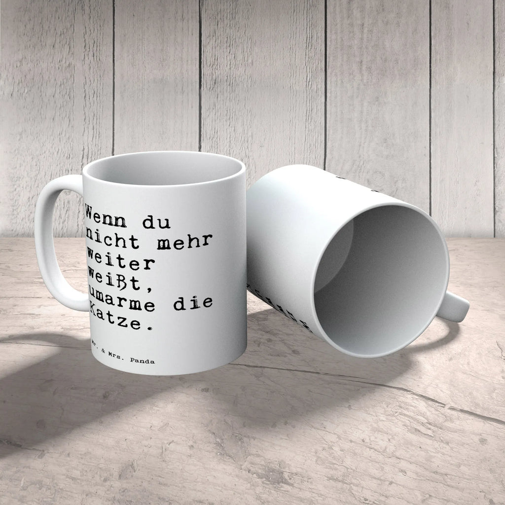 Mug Wenn du nicht mehr... mug, gift mug, ceramic mug, latte mug, tea mug, personalized mug, custom mug, mug with quotes, porcelain mug, coffee mug, novelty mug, office mug, mug with designs, saying, sayings, funny, wisdom, quotes, Sayings Proverbs Wisdom Quotes Funny Wisdom Words
