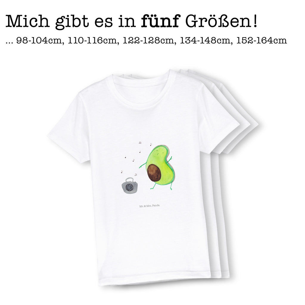 Organic Kinder T-Shirt Avocado Tanzen Kinder T-Shirt, Kinder T-Shirt Mädchen, Kinder T-Shirt Jungen, Avocado, Veggie, Vegan, Gesund