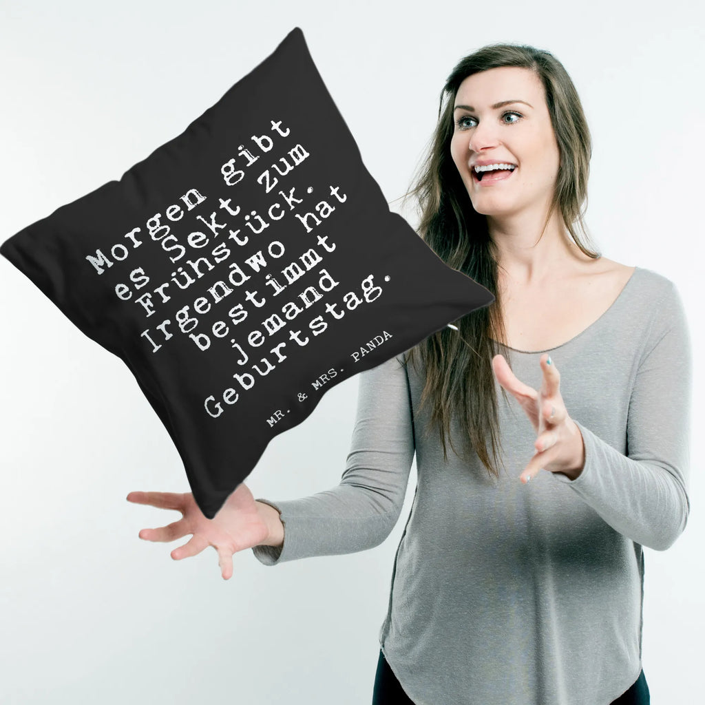 40x40 Kissen Fun Talk Morgen gibt es Sekt zum Frühstück. Irgendwo hat bestimmt jemand Geburtstag. Couchkissen, Sofakissen, Zierkissen, Kissen 40x40, Kissenhülle, Dekokissen Sofa, Motivkissen, sofakissen, Kopfkissen 40x40, Kissen, Kopfkissen, Dekokissen, sitzkissen, Kissenbezüge, Kissen 40x40 Waschbar, Kissenbezug 40x40, Kissenhülle 40x40, Sofakissen 40x40, Dekokissen 40x40, Spruch, Sprüche, lustige Sprüche, Weisheiten, Zitate, Spruch Geschenke, Glizer Spruch Sprüche Weisheiten Zitate Lustig Weisheit Worte