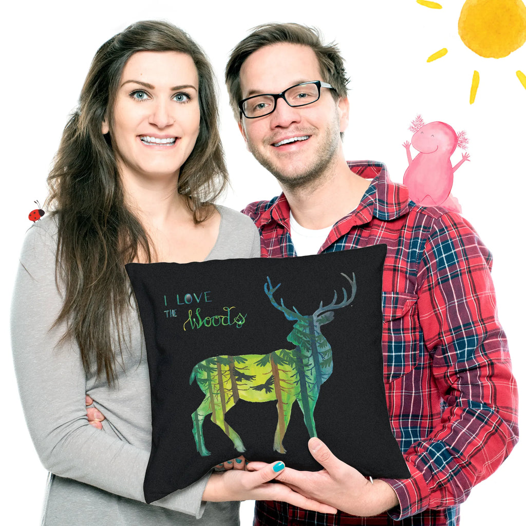 40x40 Kissen Hirsch I love the woods Sofakissen, Kissen 40x40 Waschbar, Sofakissen 40x40, Kissenhülle 40x40, Kissen, sofakissen, Kopfkissen 40x40, Zierkissen, Motivkissen, Dekokissen Sofa, Dekokissen, Kissen 40x40, sitzkissen, Kopfkissen, Dekokissen 40x40, Kissenbezug 40x40, Kissenbezüge, Couchkissen, Kissenhülle, Blumen Deko, Frühlings Deko, Sommer Deko, Dekoration, positive Botschaft, Naturliebhaber, Outdoor, Natur, Abenteuer, Hirsch, woods, Wald