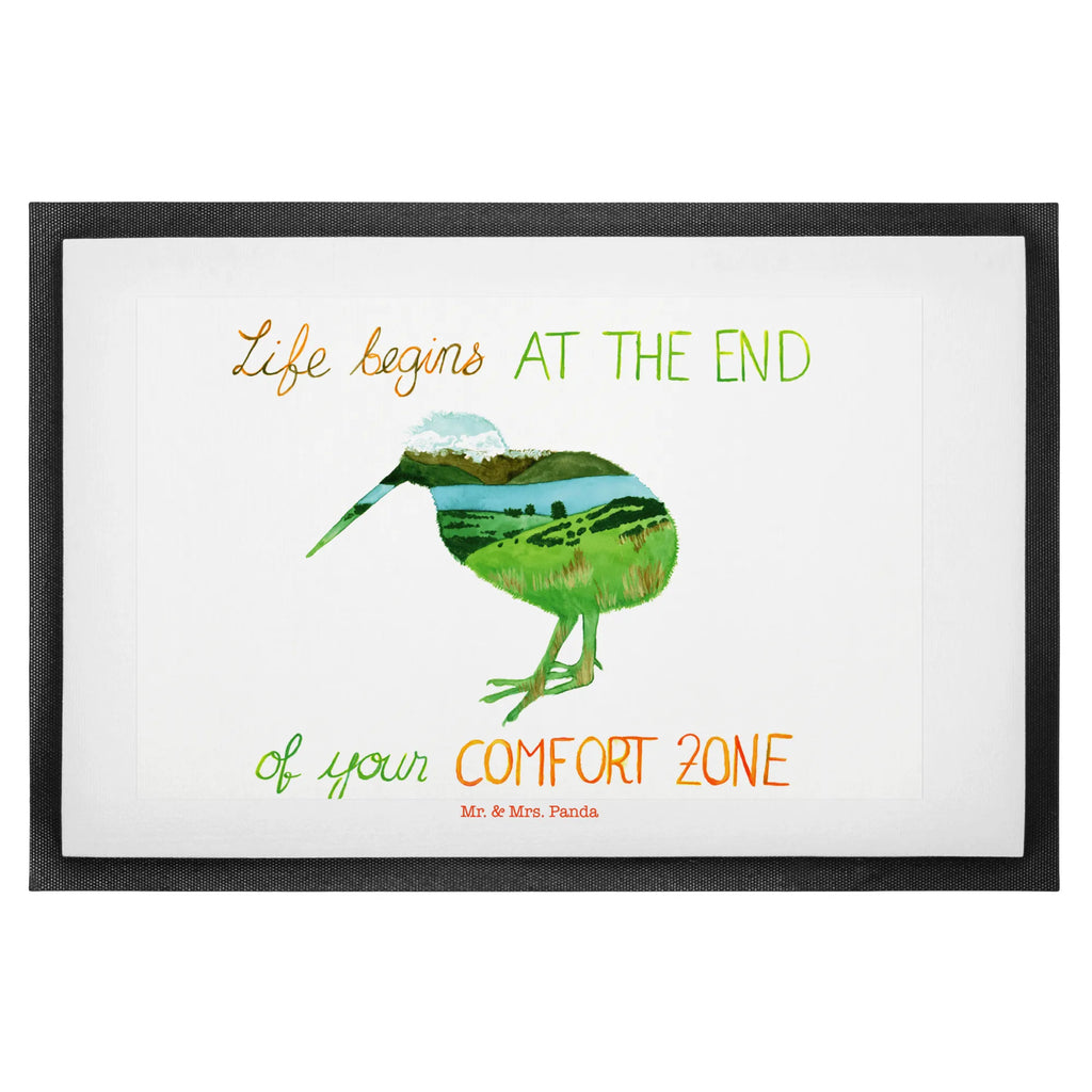 Doormat Kiwi New Zealand Nature, joy of life, love, kiwi, comfort zone, life begins, New Zealand, kiwi bird, motivation, life