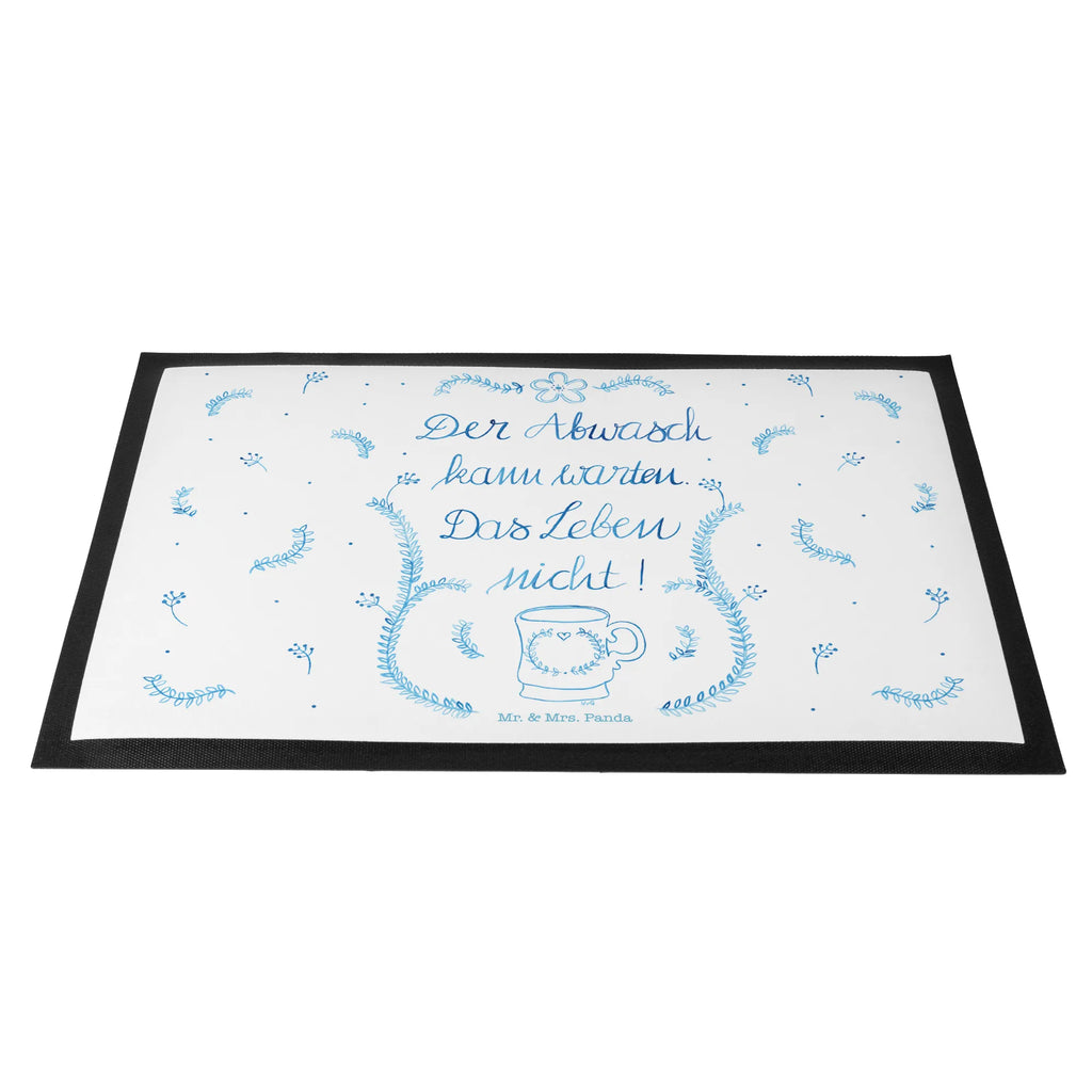 Doormat The dishes can wait Nature, joy of life, love, Life saying, Kitchen saying, Kitchen service, Dishes, Gift journey, Wisdom, Wisdom of life, Kitchen decoration