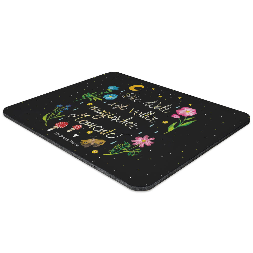 Mouse mat Magic World Motif, Mouse, Work, Mouse Pad, Pad, Office, Print, PC, saying, fun, Gift, Student, mousepad, Study, Nature, joy of life, love, flowers, wisdom, Magic moments, saying positive, black, saying beautiful, magic, night, motivation