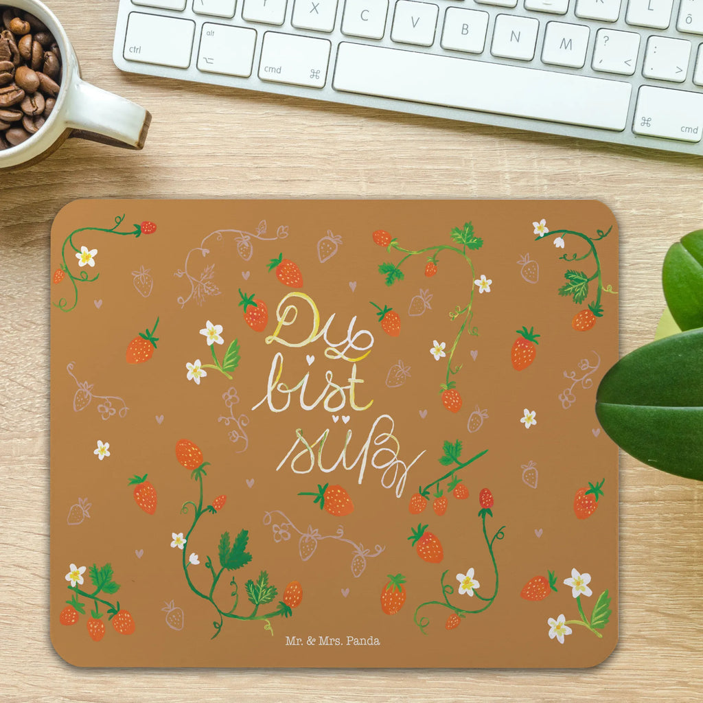 Mouse mat strawberries Sweet PC, Study, Motif, Mouse, Office, Student, Mouse Pad, Pad, mousepad, fun, saying, Print, Gift, Work, Nature, joy of life, love, love saying, gift girlfriend, strawberry, compliment, anniversary, gift partner, decoration, you are sweet, sweet, love quote