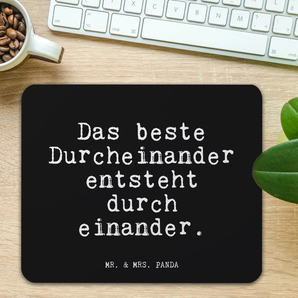 Mouse mat Das beste Durcheinander entsteht... fun, saying, Motif, mousepad, Pad, Office, Student, Study, Mouse Pad, PC, Gift, Print, Mouse, Work, sayings, funny, wisdom, quotes, Glizzer Spell Proverbs Wisdom Quotes Funny Wisdom Words