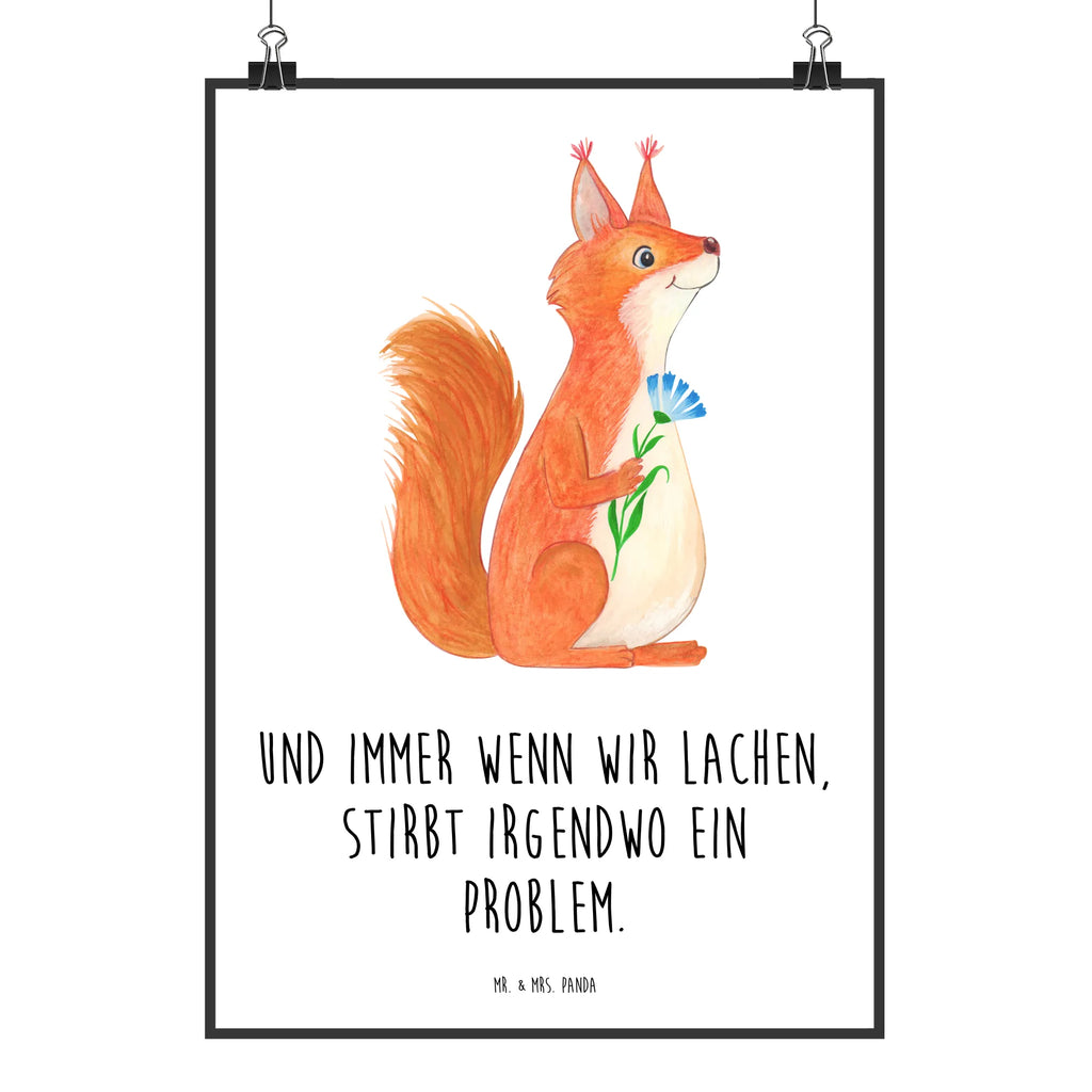 Poster Eichhörnchen Blume Deko Bild, Posterdruck, Wandbild, Wanddekoration, grafikposter, Bild für Wand, Mr. & Mrs. Panda Poster, kunstdruck poster, wandkunst, wanddeko, drucke, Poster, Bild, Wandposter, kunstposter, kunst für die wand, Wanddeko Bild, Kunstdruck, wanddruck, Plakat, Wandschmuck, Designposter, Gute Laune, Tiermotive, Tiere, Lustige Sprüche, Spruch Deko, Spruch Positiv, glücklich Spruch, Motivation Sprüche, Eichhörnchen, Lachen, Motivation Bilder, Spaß, Eichhorn