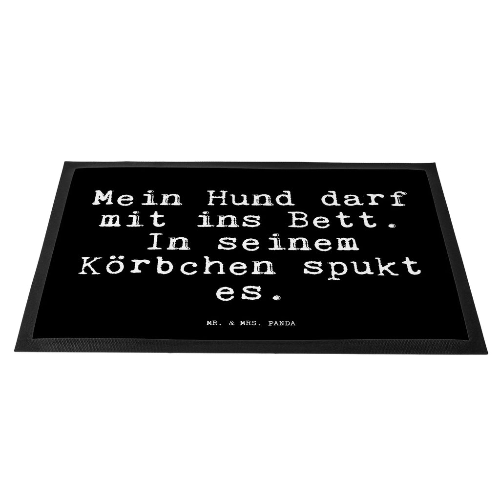 wycieraczka Mein Hund darf mit... Przysłowie, przysłowia, zabawne przysłowia, mądrości, cytaty, prezenty z przysłowiami
