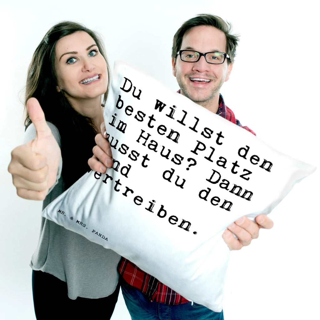 40x40 poduszka Du willst den besten... Przysłowie, przysłowia, zabawne przysłowia, mądrości, cytaty, prezenty z przysłowiami