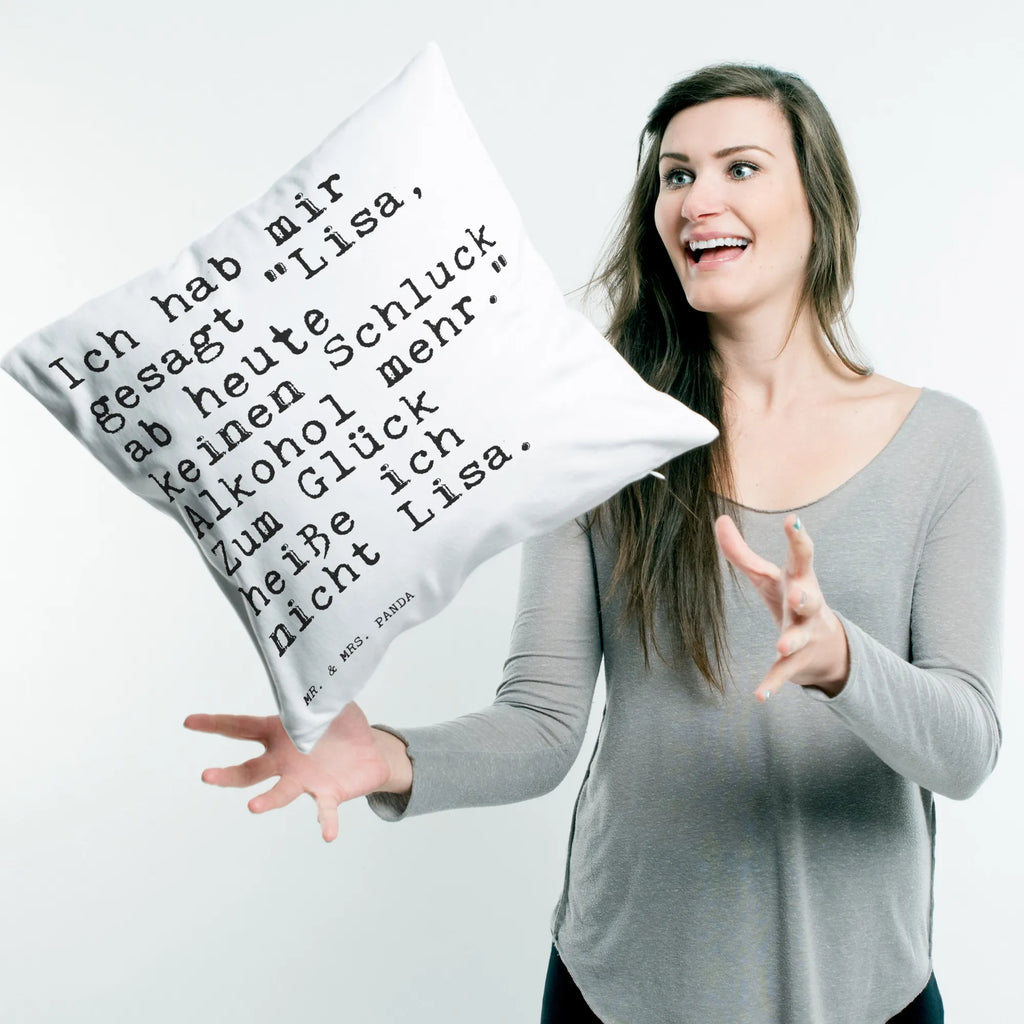 Cushion Ich hab mir gesagt... sofa, settee, bed, Pillow, pad, 40x40, pillows, fluffy, cushion, pillow case, 40 x 40, soft, bedroom, couch, saying, sayings, funny, wisdom, quotes, Sayings Proverbs Wisdom Quotes Funny Wisdom Words