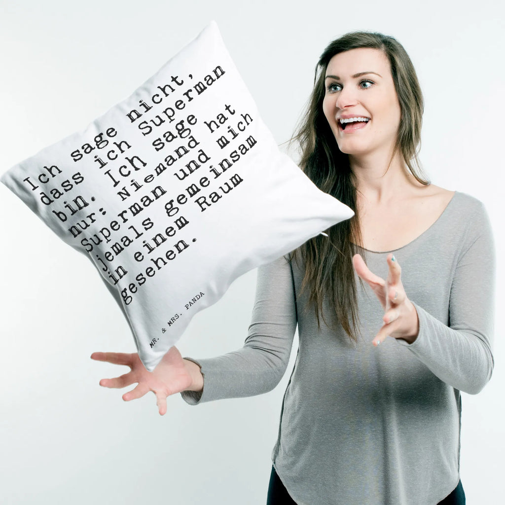 40x40 poduszka Ich sage nicht, dass... Przysłowie, przysłowia, zabawne przysłowia, mądrości, cytaty, prezenty z przysłowiami