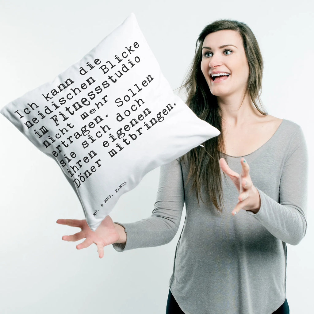 Cushion Ich kann die neidischen... soft, pad, bedroom, fluffy, 40 x 40, pillows, cushion, couch, sofa, bed, 40x40, Pillow, pillow case, settee, saying, sayings, funny, wisdom, quotes, Sayings Proverbs Wisdom Quotes Funny Wisdom Words