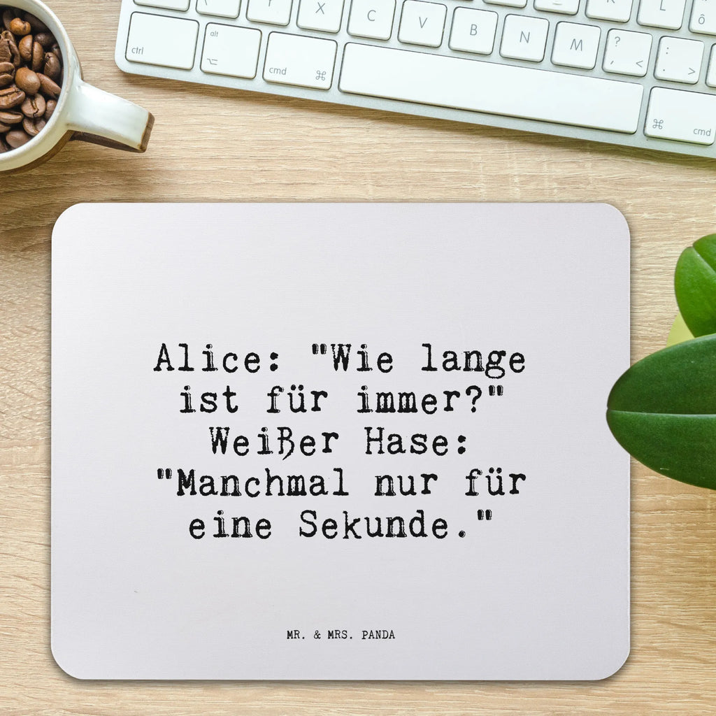 Mouse mat Alice: "Wie lange ist... saying, Study, Office, Print, Work, Student, Pad, Mouse, Mouse Pad, mousepad, fun, Gift, PC, Motif, sayings, funny, wisdom, quotes, Sayings Proverbs Wisdom Quotes Funny Wisdom Words