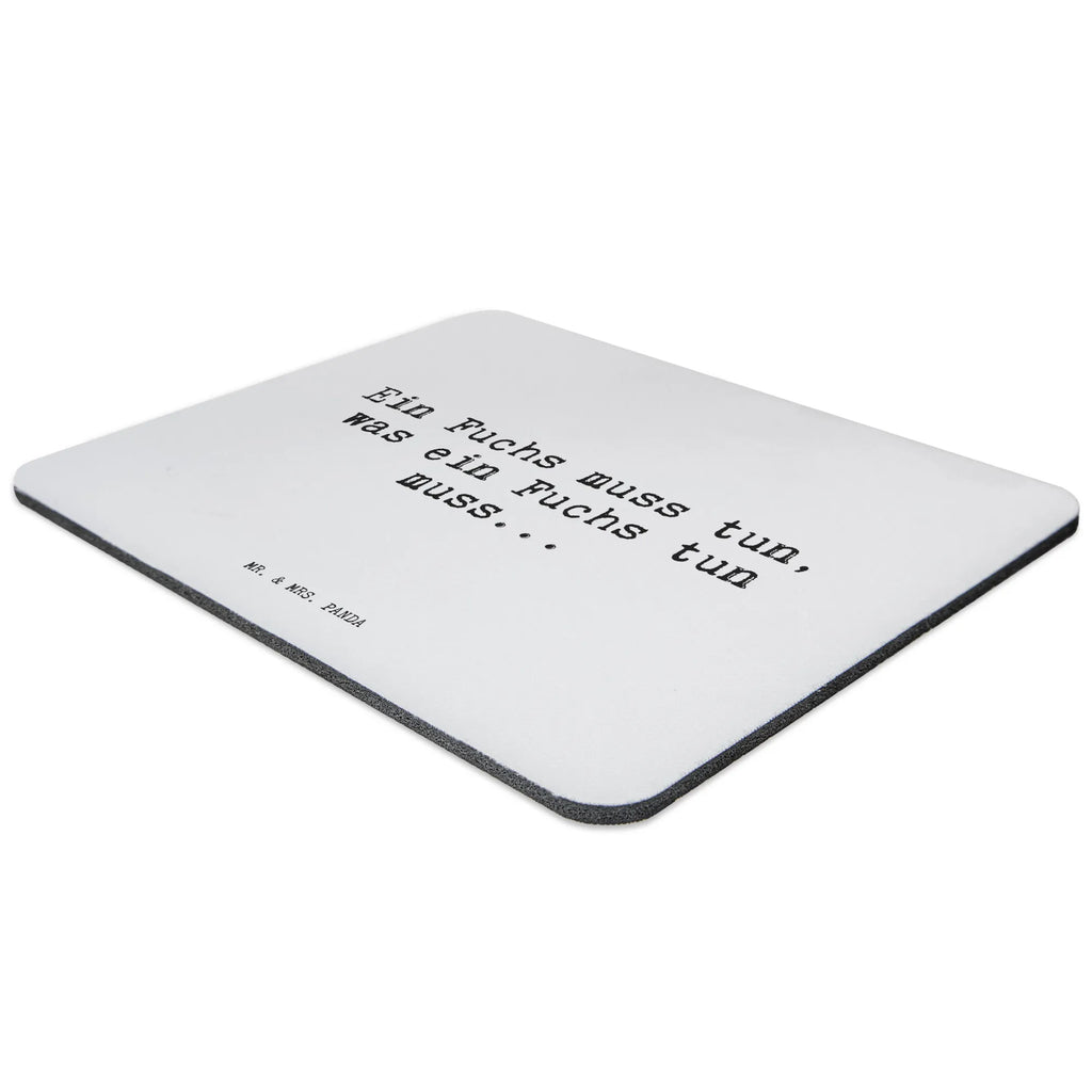 Mouse mat Ein Fuchs muss tun,... saying, Office, Work, Study, Student, Mouse Pad, mousepad, Print, Gift, Pad, Motif, fun, Mouse, PC, sayings, funny, wisdom, quotes, Sayings Proverbs Wisdom Quotes Funny Wisdom Words