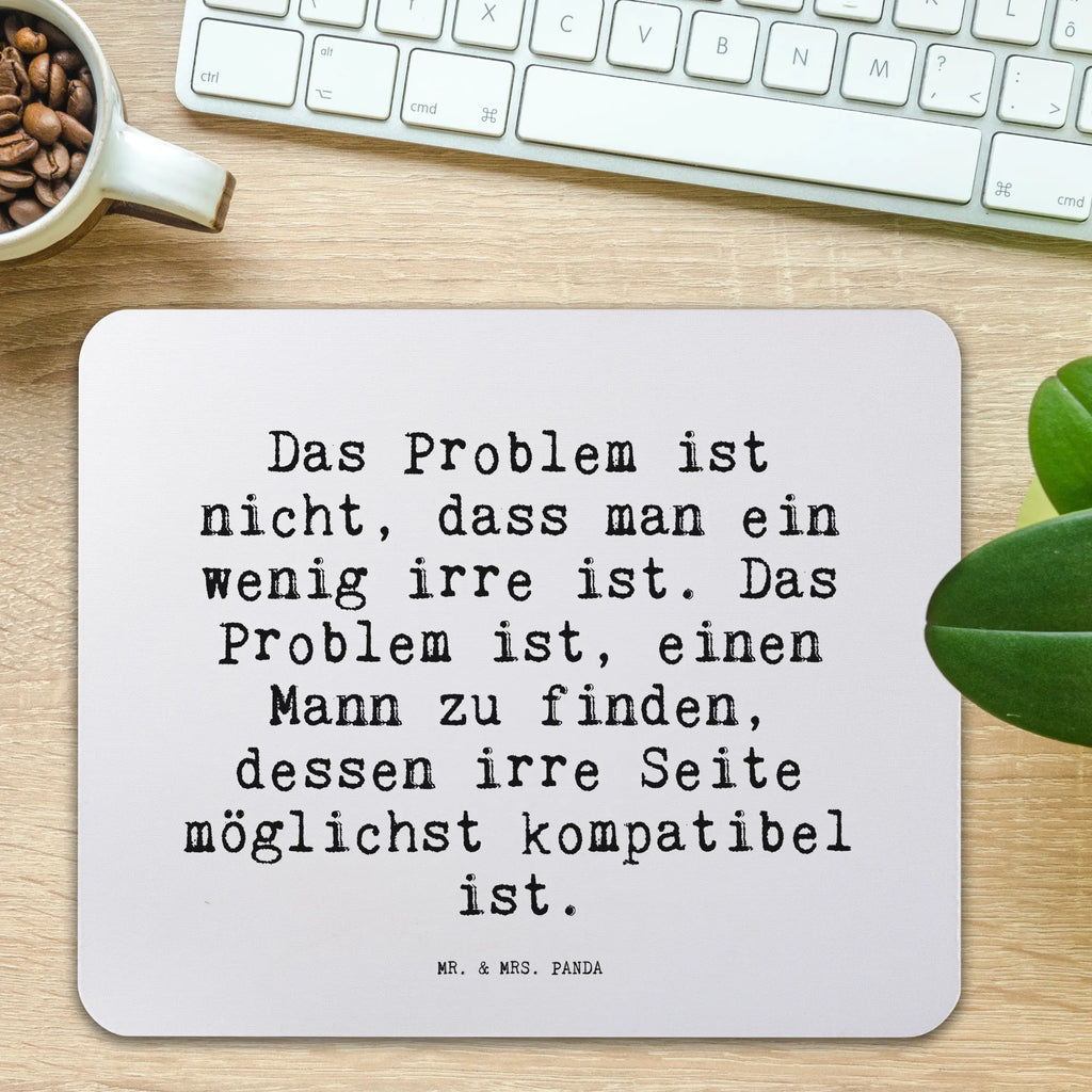 Podkładka pod mysz Das Problem ist nicht,... Przysłowie, przysłowia, zabawne przysłowia, mądrości, cytaty, prezenty z przysłowiami