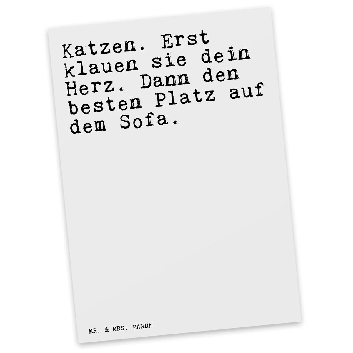 Postkarte Katzen. Erst klauen sie... Postkarte, einzelkarte, Ansichtskarte, Kunstkarten, Designkarte, Fotokarte, Grußkarte, Postkarten, Motivkarte, kunstkarte, spruchkarte, Ansichtskarten, bildkarte, Sprüche, Lustige Sprüche, Weisheiten, Zitate, Spruch, Spruch Geschenke, Spruch Sprüche Weisheiten Zitate Lustig Weisheit Worte
