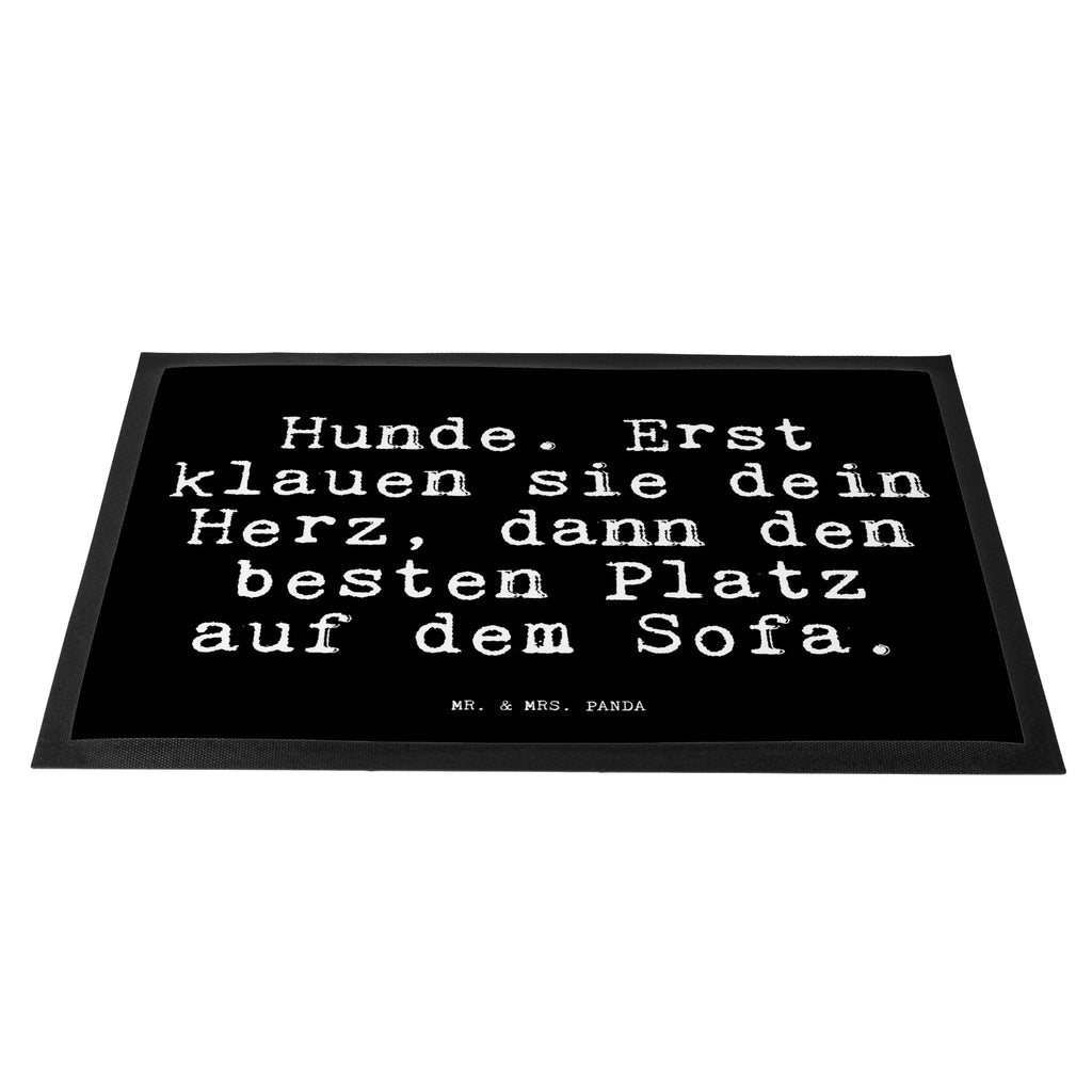 Doormat Hunde. Erst klauen sie... saying, sayings, funny, wisdom, quotes, Glizzer Spell Proverbs Wisdom Quotes Funny Wisdom Words