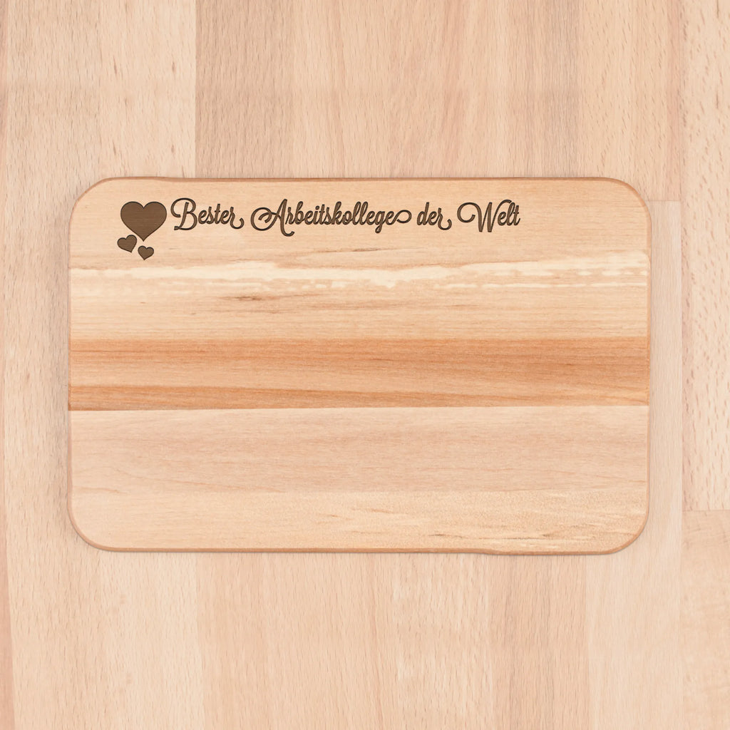 Serving board Arbeitskollege Board, breakfast board, cutting board, Heart Love In Love Thank You Birthday Best Best Thank You