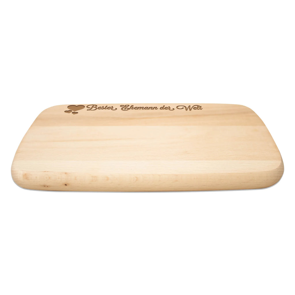 Serving board Ehemann Board, cutting board, breakfast board, Heart Love In Love Thank You Birthday Best Best Thank You