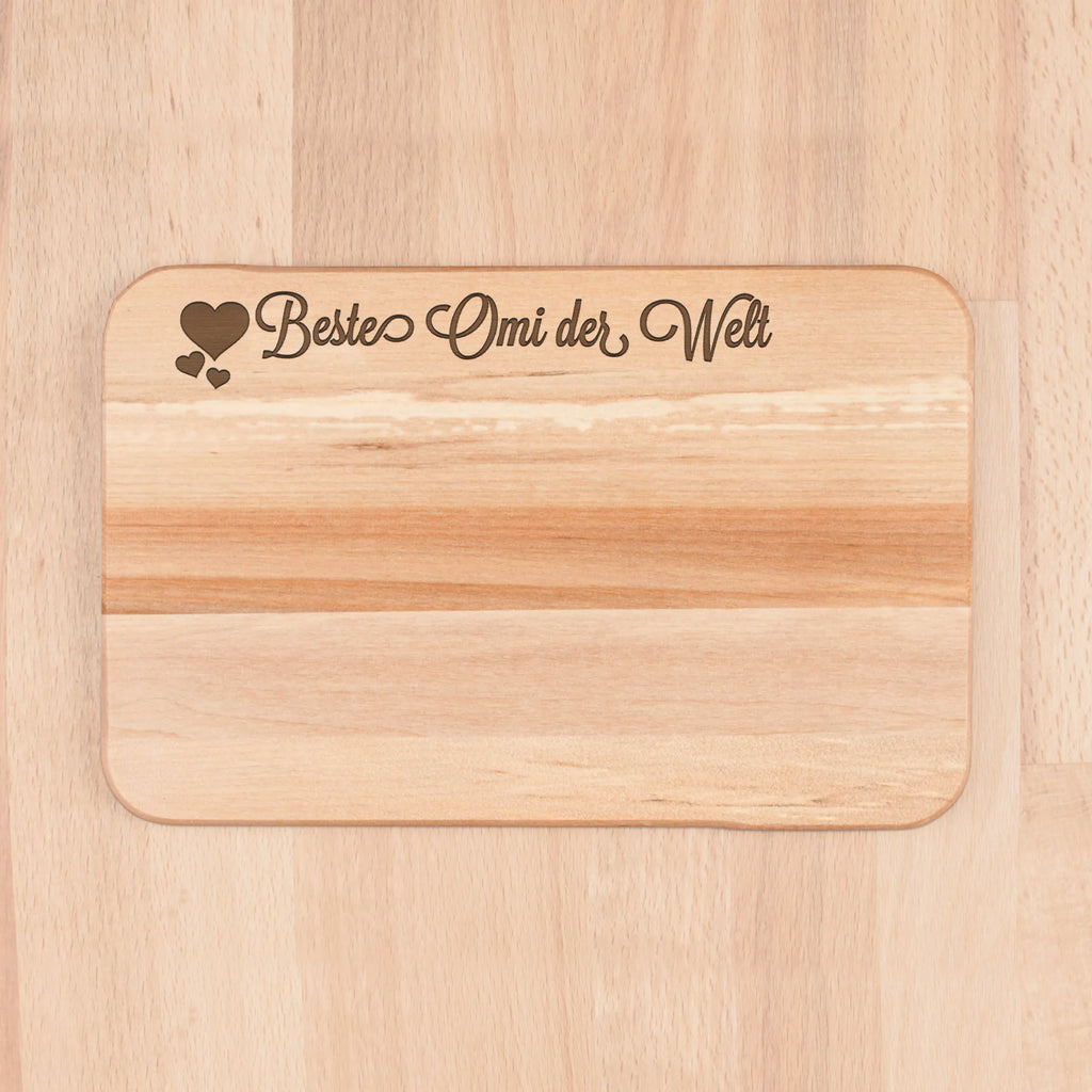 Śniadaniowa deska Omi Frühstücksbrettchen, Schneidebrett, Holzbrett, Küchenbrett, Schneidebrett Holz, Frühstücksbrett, Herz Liebe Verliebt Dankeschön Geburtstag Bester Beste Bedanken