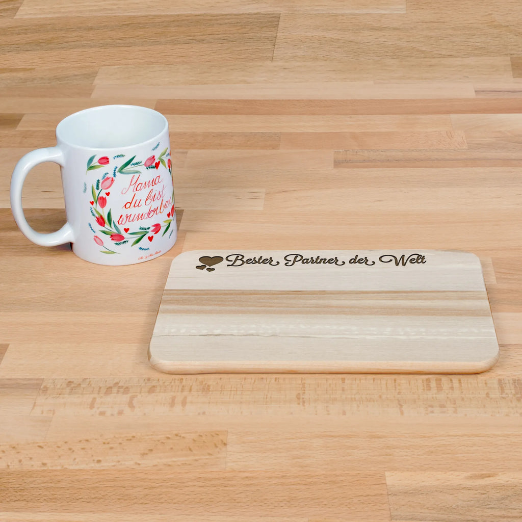 Serving board Partner cutting board, breakfast board, Board, Heart Love In Love Thank You Birthday Best Best Thank You