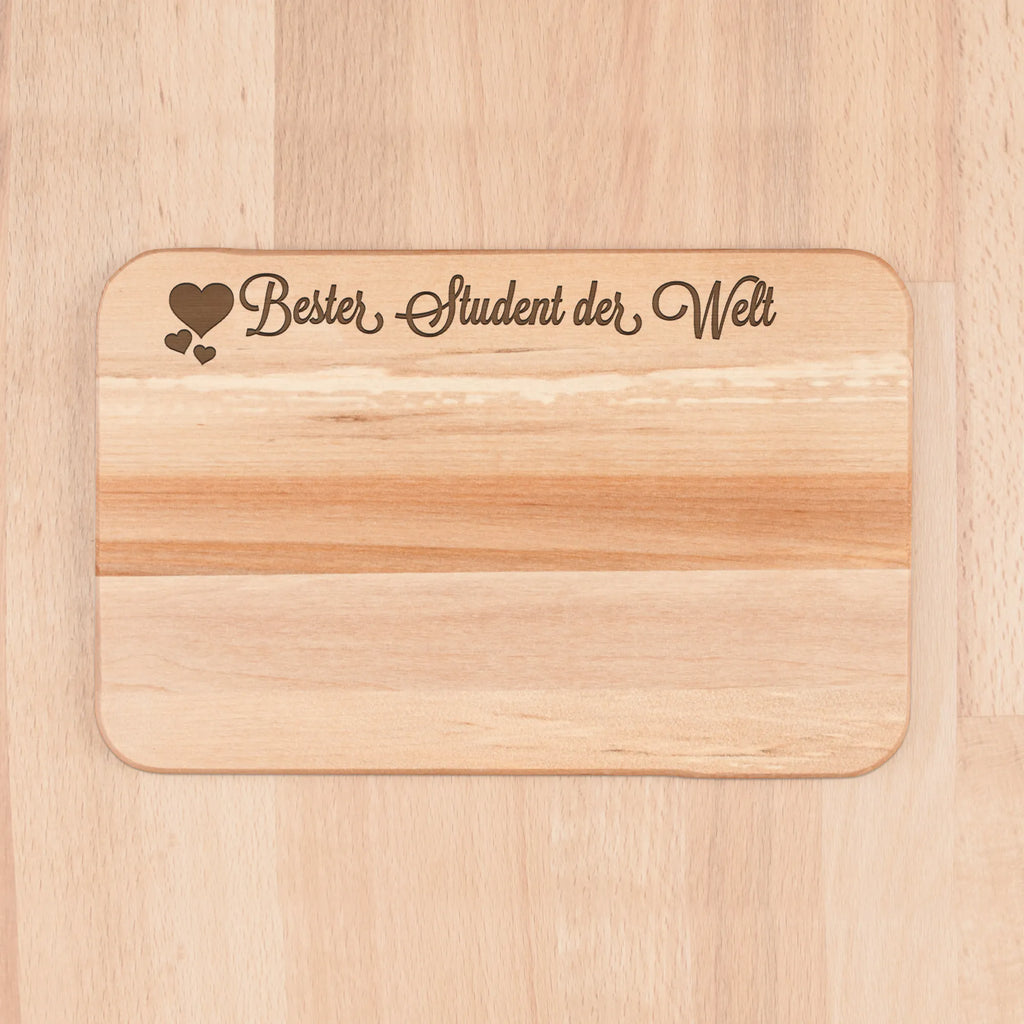 Schneidebrett Student Frühstücksbrettchen, Schneidebrett, Schneidebrett Holz, Küchenbrett, Frühstücksbrett, Holzbrett, Herz Liebe Verliebt Dankeschön Geburtstag Bester Beste Bedanken