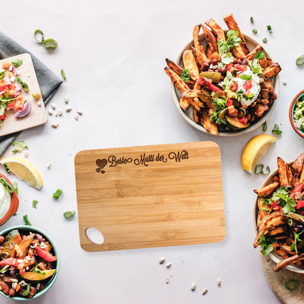 Holzbrettchen Mutti Holzbrettchen, Küchenbrett, Hackbrett, Schneidebrett, Servierbrett, Frühstücksbrett, Holzbrett, Brett, Herz Liebe Verliebt Dankeschön Geburtstag Bester Beste Bedanken