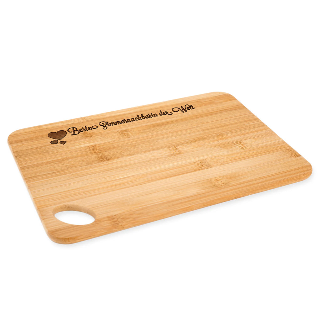 Bamboo chopping board Zimmernachbarin cutting board, solid, carving board, cutting block, kitchen, dulcimer, wood, engraving, board, kitchen board, bamboo, slices, nature, breakfast board, robust, breakfast, Heart Love In Love Thank You Birthday Best Best Thank You