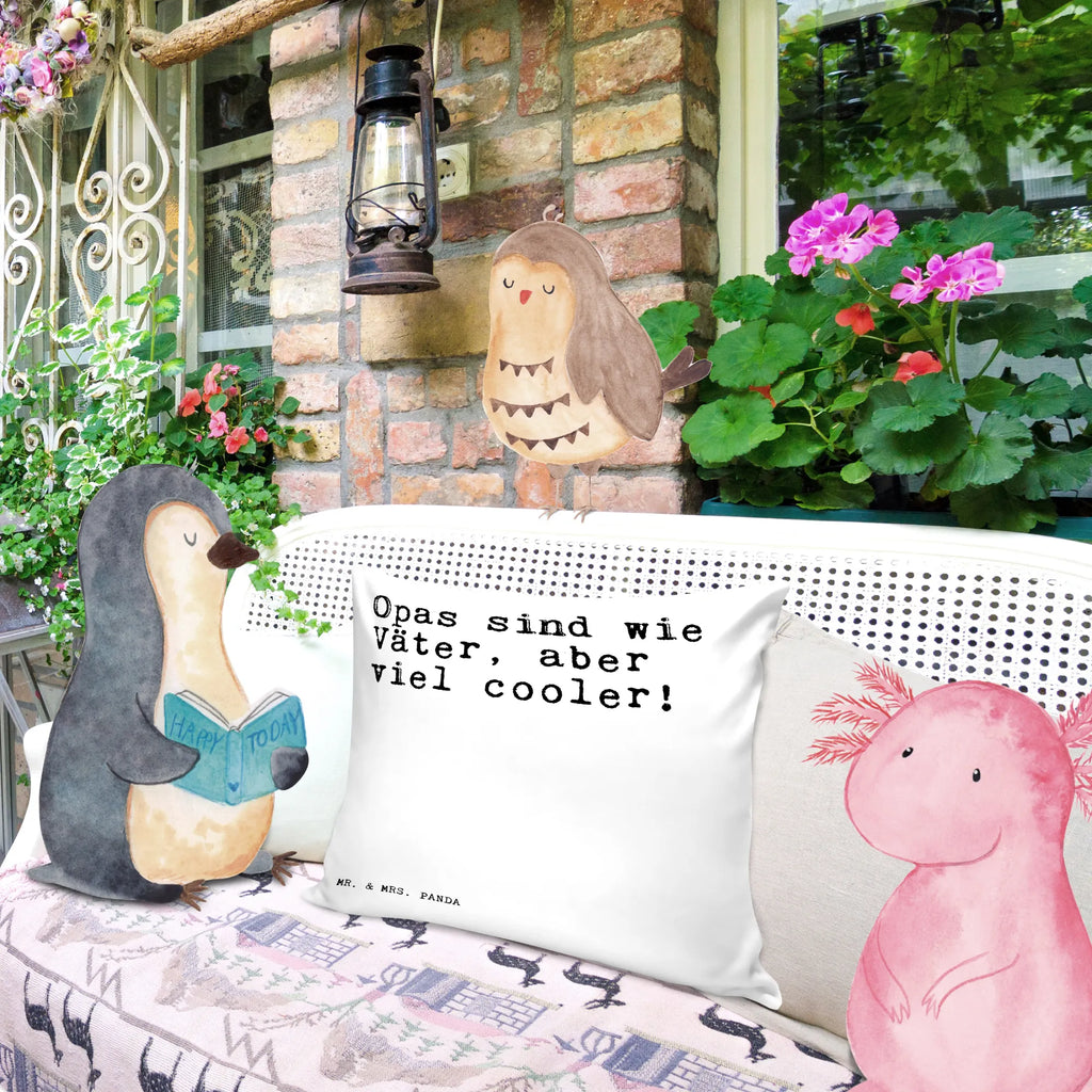 Cushion Opas sind wie Väter,... 40x40, settee, pillows, bedroom, couch, cushion, fluffy, soft, pad, pillow case, 40 x 40, Pillow, bed, sofa, saying, sayings, funny, wisdom, quotes, Sayings Proverbs Wisdom Quotes Funny Wisdom Words