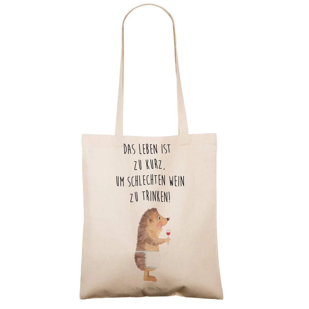 Tote bag Hedgehog wine Beuteltasche, Einkaufstüte, Umhängetasche, Strandtasche, Tragetasche, Laptoptasche, Badetasche, Stoffbeutel, Jutebeutel, Stofftasche, Shopper, Jutetasche, Tasche, Schultertasche, Einkaufstasche, Beutel, Tiermotive, Gute Laune, lustige Sprüche, Tiere, Rotwein, Wein trinken, Weißwein, Weinglas, Geschenk Weinliebhaber, Geschenk Weintrinker, Wein Deko, Igel, Wein Spruch