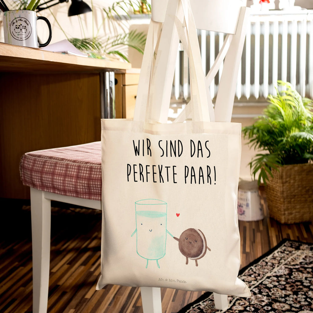 Tote bag milk biscuit Stoffbeutel, Laptoptasche, Badetasche, Tasche, Jutetasche, Strandtasche, Einkaufstüte, Schultertasche, Beutel, Stofftasche, Tragetasche, Einkaufstasche, Beuteltasche, Jutebeutel, Shopper, Umhängetasche, Tiermotive, Gute Laune, lustige Sprüche, Tiere, romantisch, perfektes Paar, Keks, Motiv süß, Einladung Frühstück, Cookie, Milk, Milch, Kekse, Kaffee