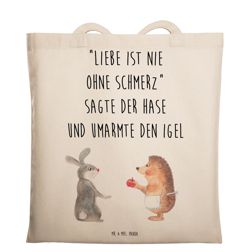 Tote bag Hare Hedgehog