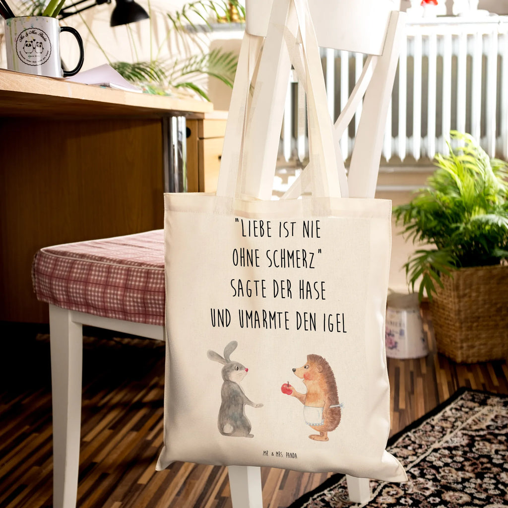 Tote bag Hare Hedgehog