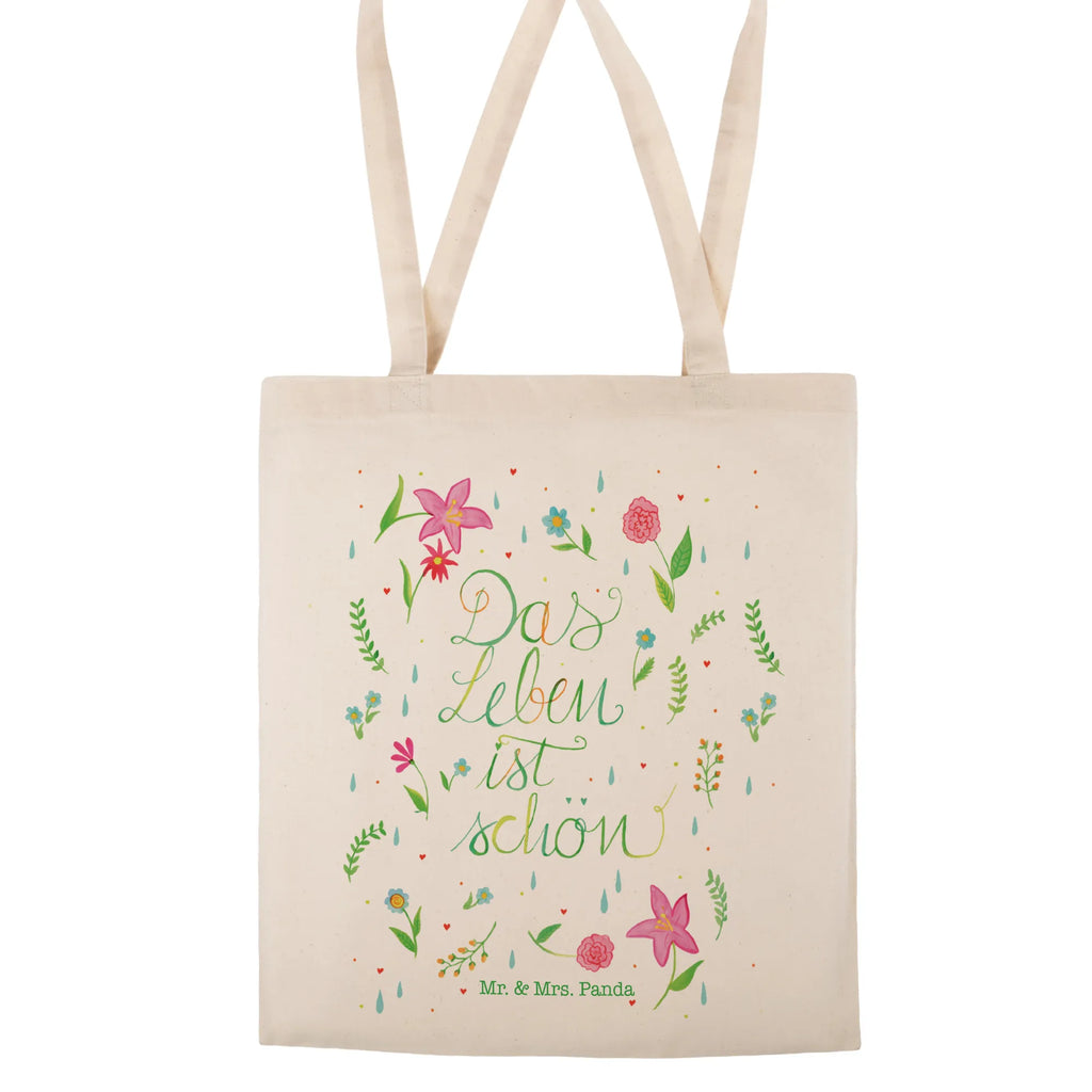 Tote bag Flower Life shopper, jute bag, pouch, Carrier bag, bag, cloth bag, cotton bag, shoulder bag, shopping bag, Nature, joy of life, love, Flowers, Being happy, Life is beautiful, Motivation saying, Saying about life