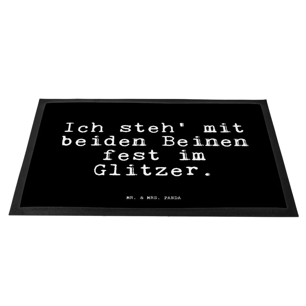 Doormat Ich steh' mit beiden... saying, sayings, funny, wisdom, quotes, Glizzer Spell Proverbs Wisdom Quotes Funny Wisdom Words