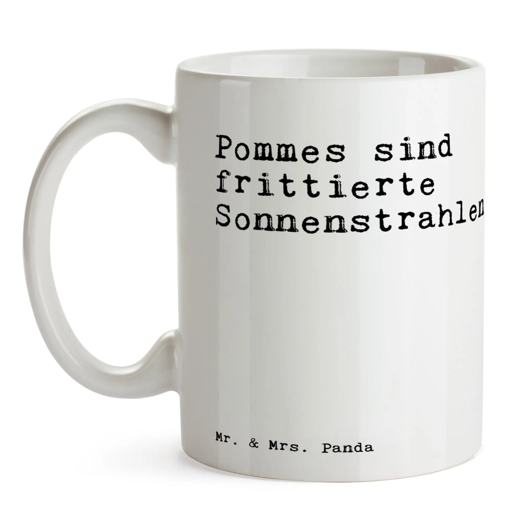 Tasse Pommes sind frittierte Sonnenstrahlen!... Geschenktasse, Teepott, haferl, tasse für büro, Pott, Designtasse, design tasse, kaffeebecher keramik, kaffeetasse bedruckt, Kaffeebecher, Keramiktasse, schöne tasse, Mug, Kaffeepott, Tasse mit Motiv, statement tasse, kaffeebecher bedruckt, milchkaffeetasse, hochwertige tasse, Becher, Tasse mit Spruch, Sprüchetasse, Frühstückstasse, Kakaotasse, Tasse, Bürotasse, Trinkbecher, Dekotasse, Keramikbecher, Trinktasse, Bürobecher, Teebecher, Kaffeetasse, Henkelbecher, Bedruckte Tasse, tasse für kaffee, Henkeltasse, Teetasse, kaffeetasse keramik, heißgetränkebecher, Coffee Mug, Frühstücksbecher, Motivtasse, Sprüche, Lustige Sprüche, Weisheiten, Zitate, Spruch, Spruch Geschenke, Spruch Sprüche Weisheiten Zitate Lustig Weisheit Worte