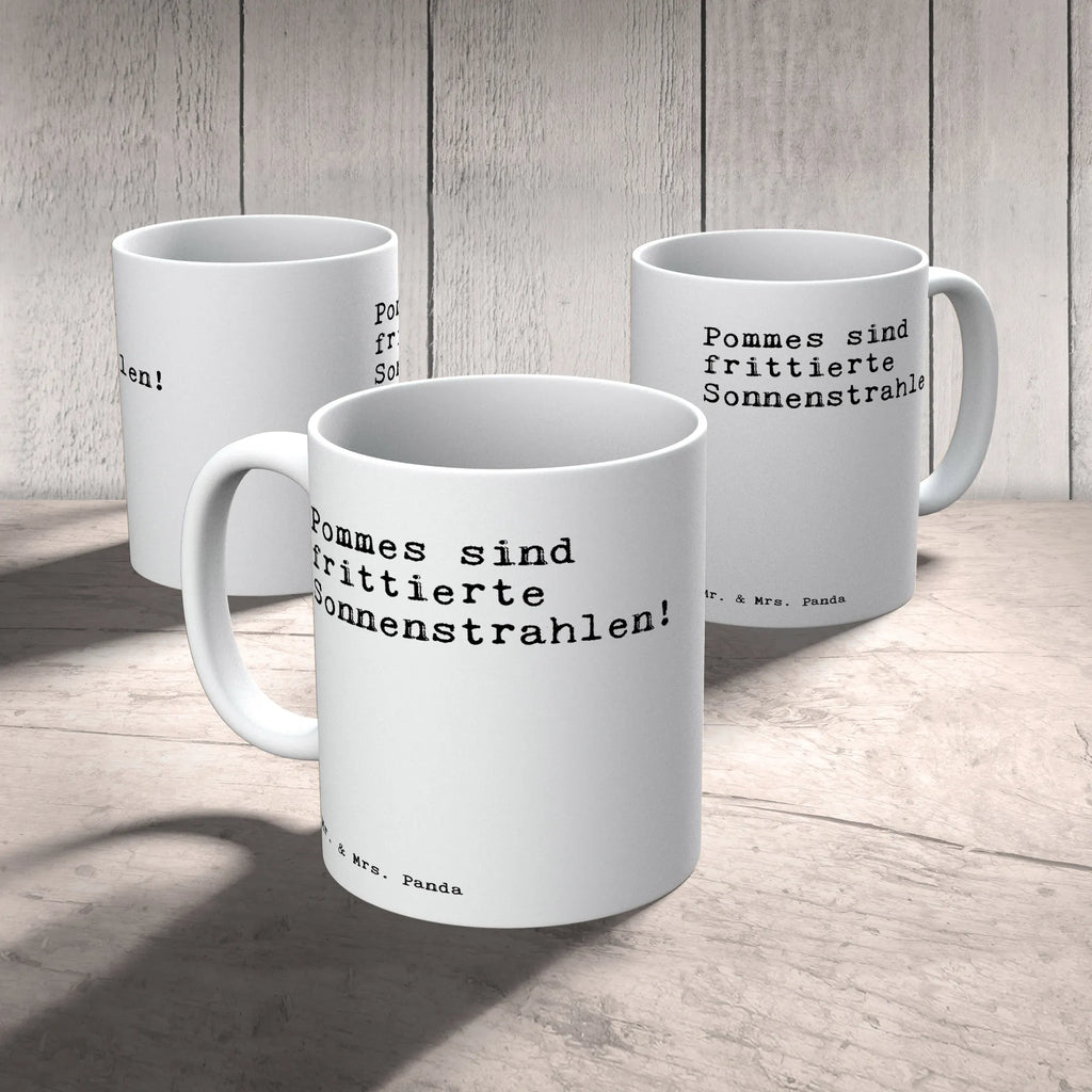 Tasse Pommes sind frittierte Sonnenstrahlen!... Geschenktasse, Teepott, haferl, tasse für büro, Pott, Designtasse, design tasse, kaffeebecher keramik, kaffeetasse bedruckt, Kaffeebecher, Keramiktasse, schöne tasse, Mug, Kaffeepott, Tasse mit Motiv, statement tasse, kaffeebecher bedruckt, milchkaffeetasse, hochwertige tasse, Becher, Tasse mit Spruch, Sprüchetasse, Frühstückstasse, Kakaotasse, Tasse, Bürotasse, Trinkbecher, Dekotasse, Keramikbecher, Trinktasse, Bürobecher, Teebecher, Kaffeetasse, Henkelbecher, Bedruckte Tasse, tasse für kaffee, Henkeltasse, Teetasse, kaffeetasse keramik, heißgetränkebecher, Coffee Mug, Frühstücksbecher, Motivtasse, Sprüche, Lustige Sprüche, Weisheiten, Zitate, Spruch, Spruch Geschenke, Spruch Sprüche Weisheiten Zitate Lustig Weisheit Worte