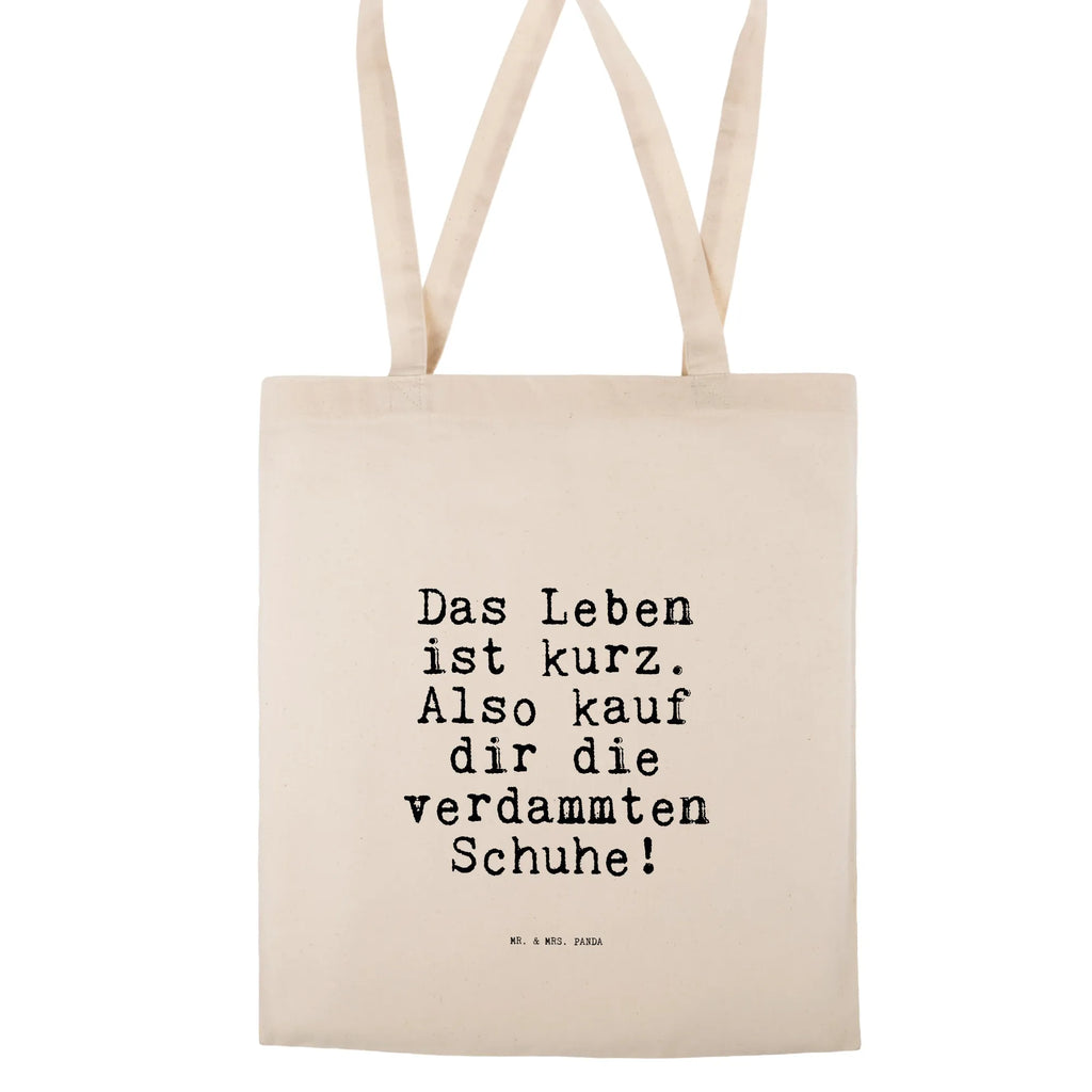 Tote bag Das Leben ist kurz.... jute bag, pouch, shopper, Carrier bag, cloth bag, shopping bag, cotton bag, shoulder bag, bag, saying, sayings, funny, wisdom, quotes, Sayings Proverbs Wisdom Quotes Funny Wisdom Words