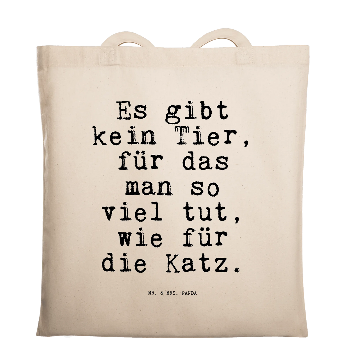 Tragetasche Es gibt kein Tier,...